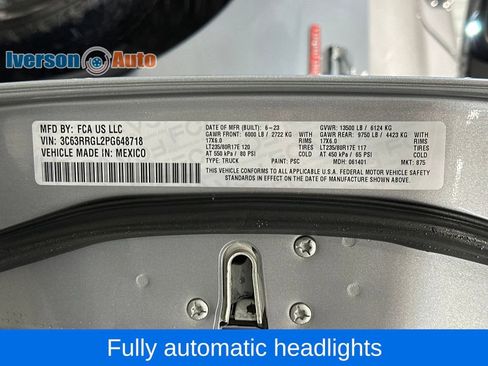 Used 2023 RAM 3500 Tradesman w/ Chrome Appearance Group image 15