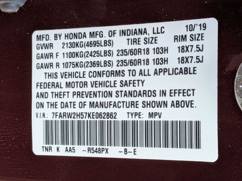 Used 2019 Honda CR-V EX image 31