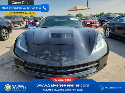 Used 2019 Chevrolet Corvette Stingray Coupe w/ Carbon Flash Badge Package RWD image 7