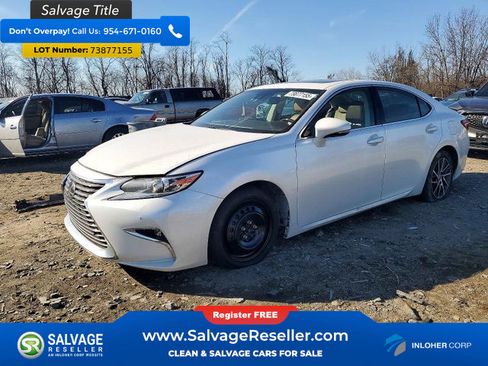 Used 2018 Lexus ES 350 w/ Luxury Package w/Wood Trim image 1
