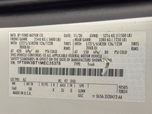 Used 2021 Ford F350 Lariat AWD/4WD image 42