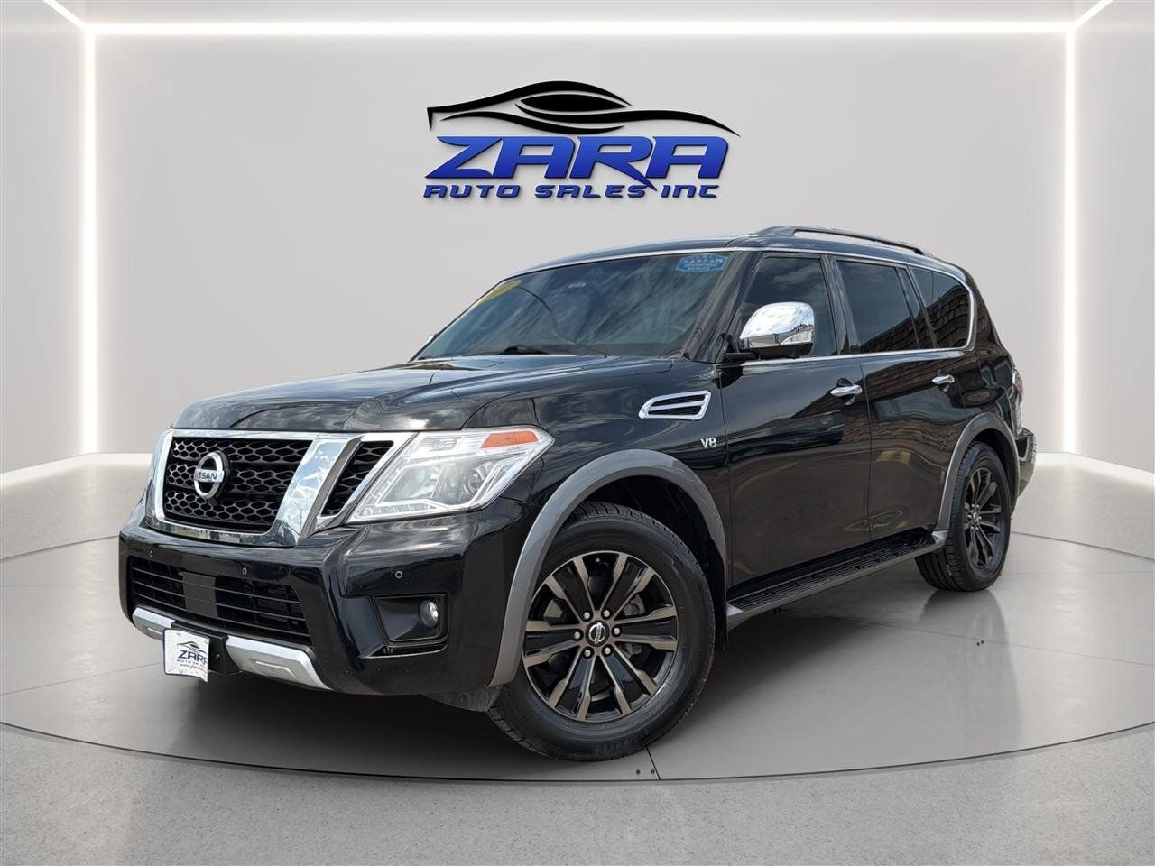 Used 2017 Nissan Armada Platinum w/ Interior Lighting Package AWD/4WD image 1
