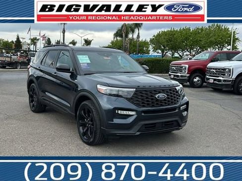 Certified 2024 Ford Explorer ST-Line w/ Class IV Trailer Tow Package image 1