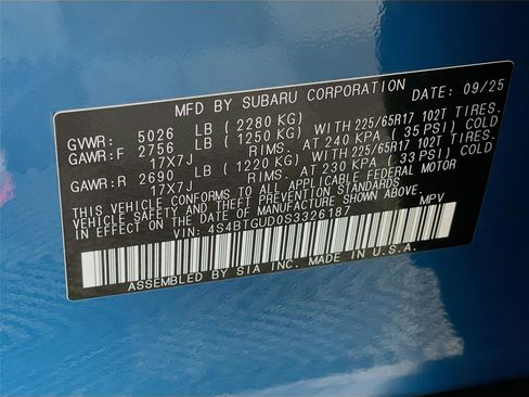 Used 2025 Subaru Outback Wilderness image 37