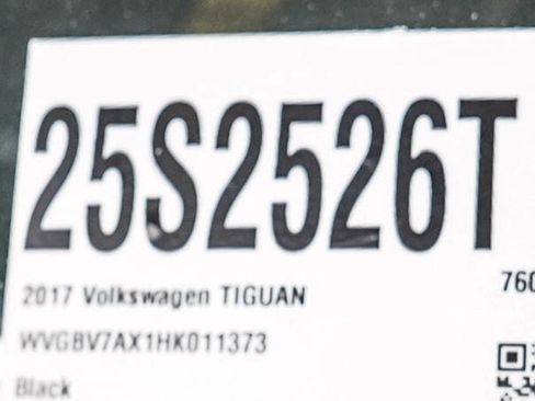 Used 2017 Volkswagen Tiguan S AWD/4WD image 25