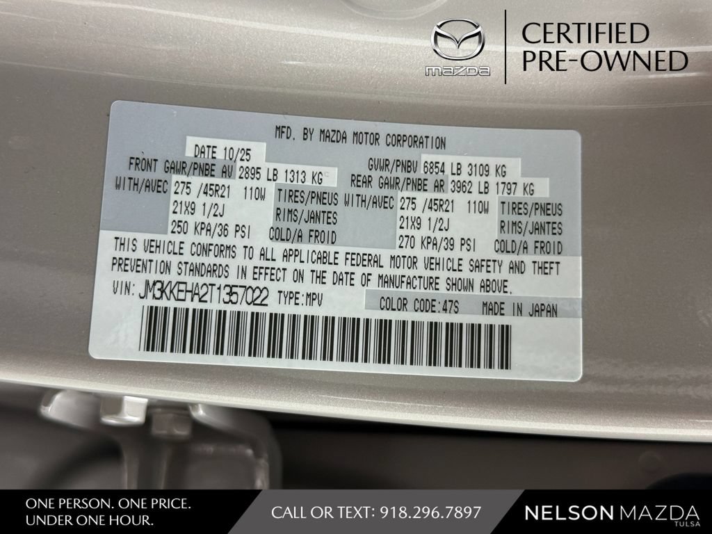 Certified 2026 MAZDA CX-90 Plug-In Hybrid w/ Premium Plus AWD/4WD image 63