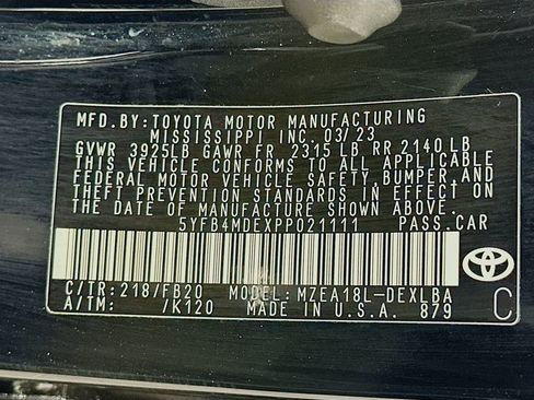 Used 2023 Toyota Corolla LE image 30