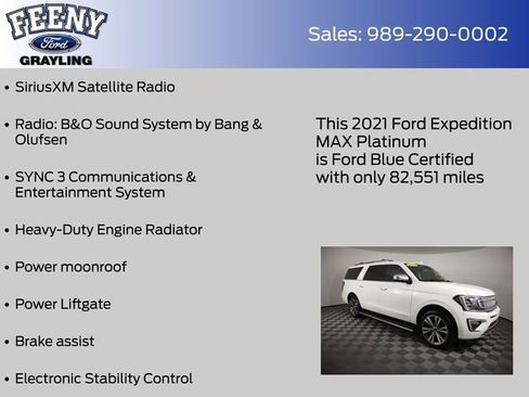 Used 2021 Ford Expedition Max Platinum AWD/4WD image 12