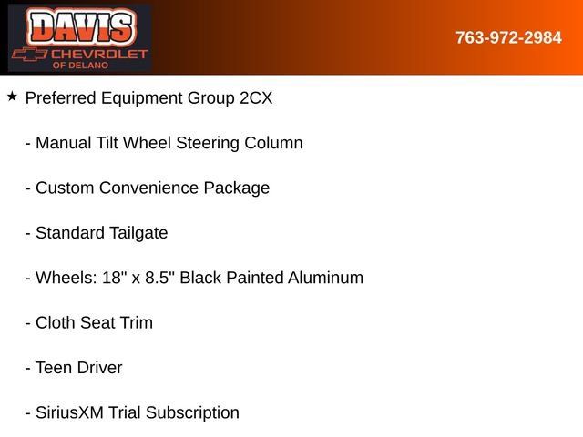 New 2026 Chevrolet Silverado 1500 Custom Trail Boss w/ Turbomax Blackout Package AWD/4WD image 15