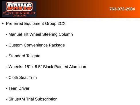 New 2026 Chevrolet Silverado 1500 Custom Trail Boss w/ Turbomax Blackout Package AWD/4WD image 15
