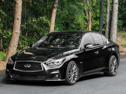 Used 2018 INFINITI Q50 Red Sport 400 w/ Sensory Package (Sport) image 44