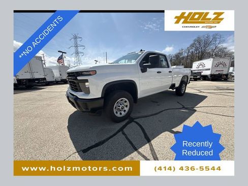 Certified 2026 Chevrolet Silverado 3500 W/T w/ Snow Plow Prep/Camper Package image 1