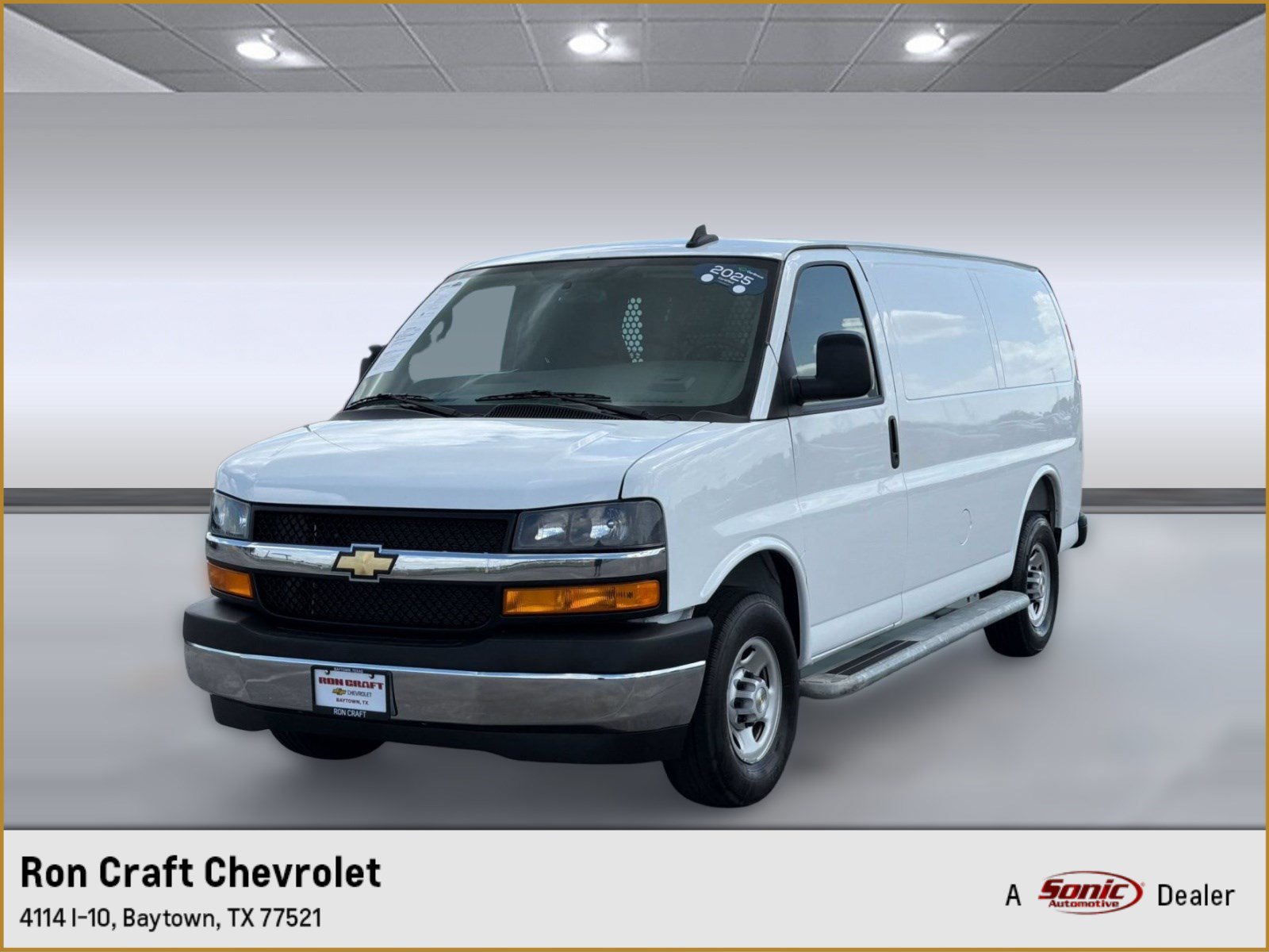 Certified 2025 Chevrolet Express 2500 w/ Driver Convenience Package RWD image 1