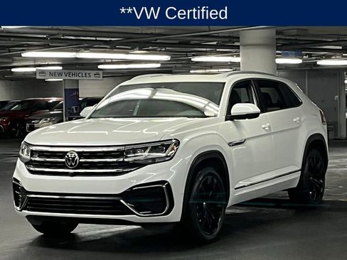 Certified 2022 Volkswagen Atlas Cross Sport SEL Premium R-Line w/ Cross Sport MDO Package image 3