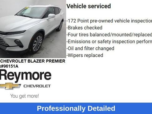 Certified 2023 Chevrolet Blazer Premier w/ Driver Confidence II Package AWD/4WD image 58