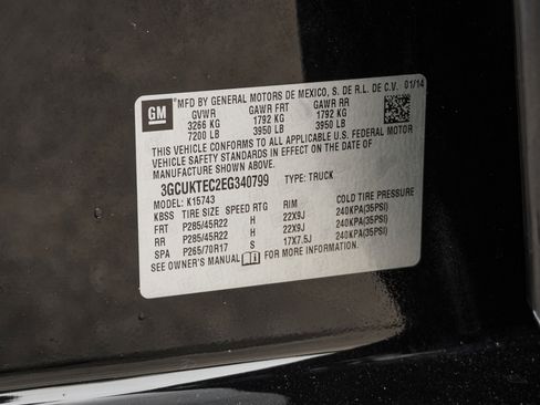 Used 2014 Chevrolet Silverado 1500 High Country w/ High Country Premium Package image 37