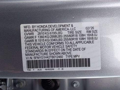 Used 2026 Honda Pilot EX-L image 25