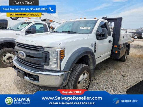 Used 2019 Ford F550 2WD Regular Cab Super Duty image 1