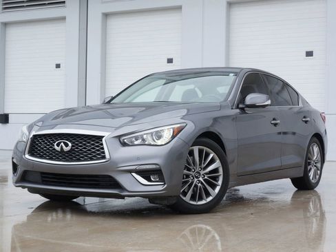 Used 2022 INFINITI Q50 Luxe w/ Cargo Package image 5