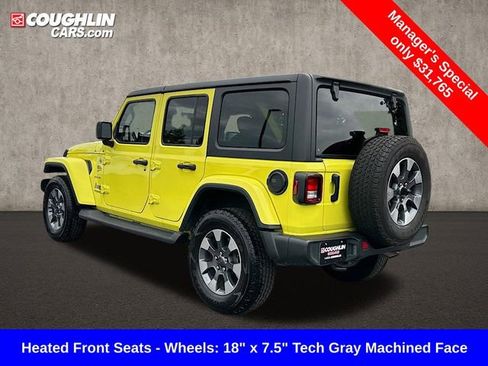 Used 2022 Jeep Wrangler Unlimited Sahara w/ Cold Weather Group image 7