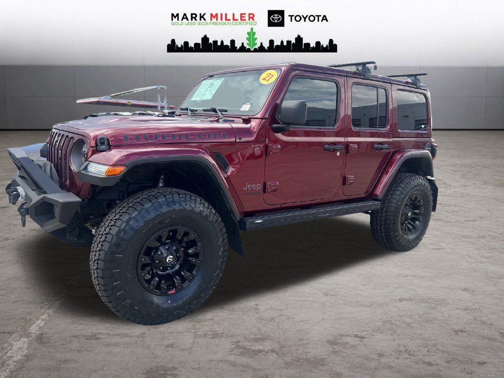 Used 2021 Jeep Wrangler Unlimited Rubicon w/ Dual Top Group AWD/4WD 360° Tour