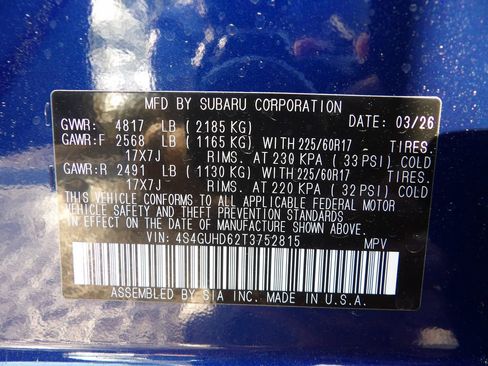 New 2026 Subaru Crosstrek 2.0i Premium AWD/4WD image 27