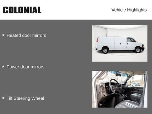 Certified 2022 Chevrolet Express 2500 Extended w/ Driver Convenience Package image 14