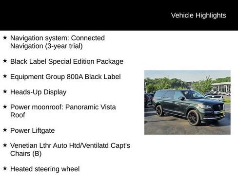 Used 2023 Lincoln Navigator L Black Label AWD/4WD image 5