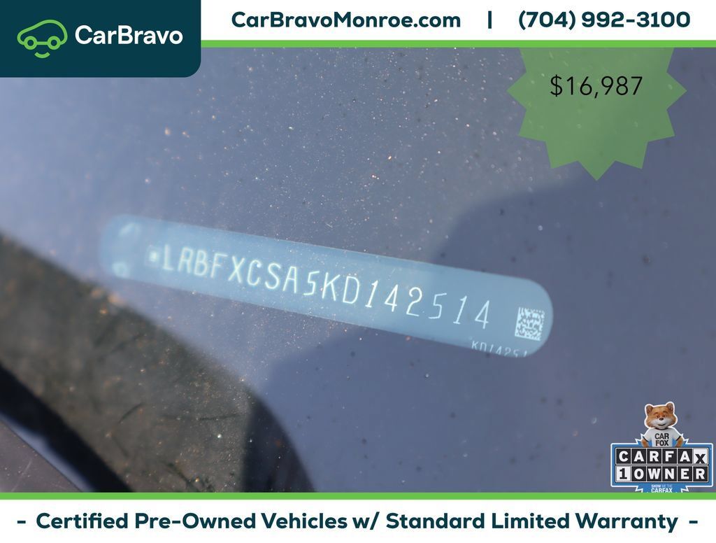 Certified 2019 Buick Envision Essence FWD image 15