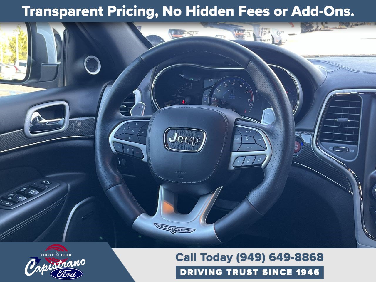 Used 2018 Jeep Grand Cherokee Trackhawk w/ Trailer Tow Group IV AWD/4WD image 21