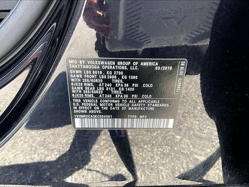 Used 2019 Volkswagen Atlas SEL AWD/4WD image 19