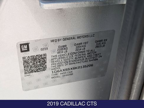 Used 2019 Cadillac CTS Luxury image 26