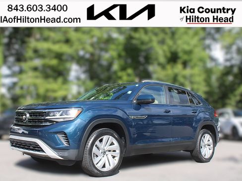 Used 2021 Volkswagen Atlas Cross Sport SE w/ Panoramic Sunroof Package AWD/4WD image 1