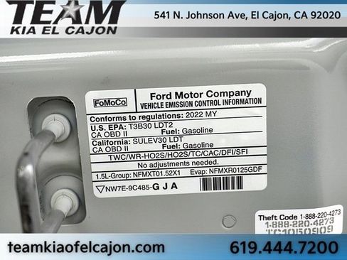 Used 2022 Ford Bronco Sport Outer Banks w/ Tech Package image 35