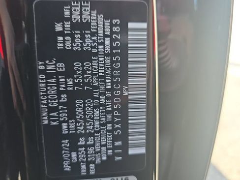 Used 2024 Kia Telluride SX Prestige w/ Towing Package AWD/4WD image 38