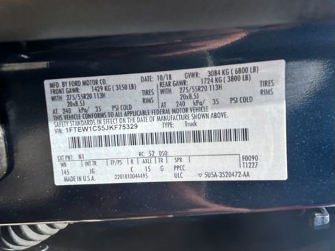 Used 2018 Ford F150 XL w/ Equipment Group 101A Mid image 17