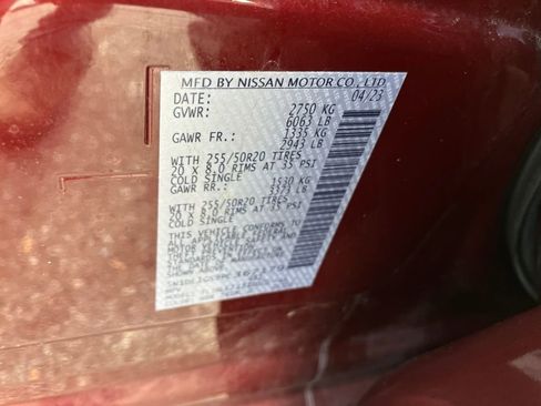 Certified 2023 INFINITI QX60 Sensory w/ Vision Package image 29