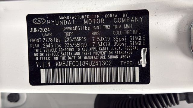 Used 2024 Hyundai Tucson Limited AWD/4WD image 29