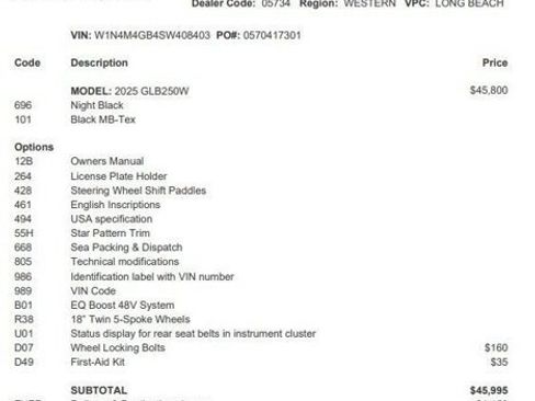 Certified 2025 Mercedes-Benz GLB 250 image 4