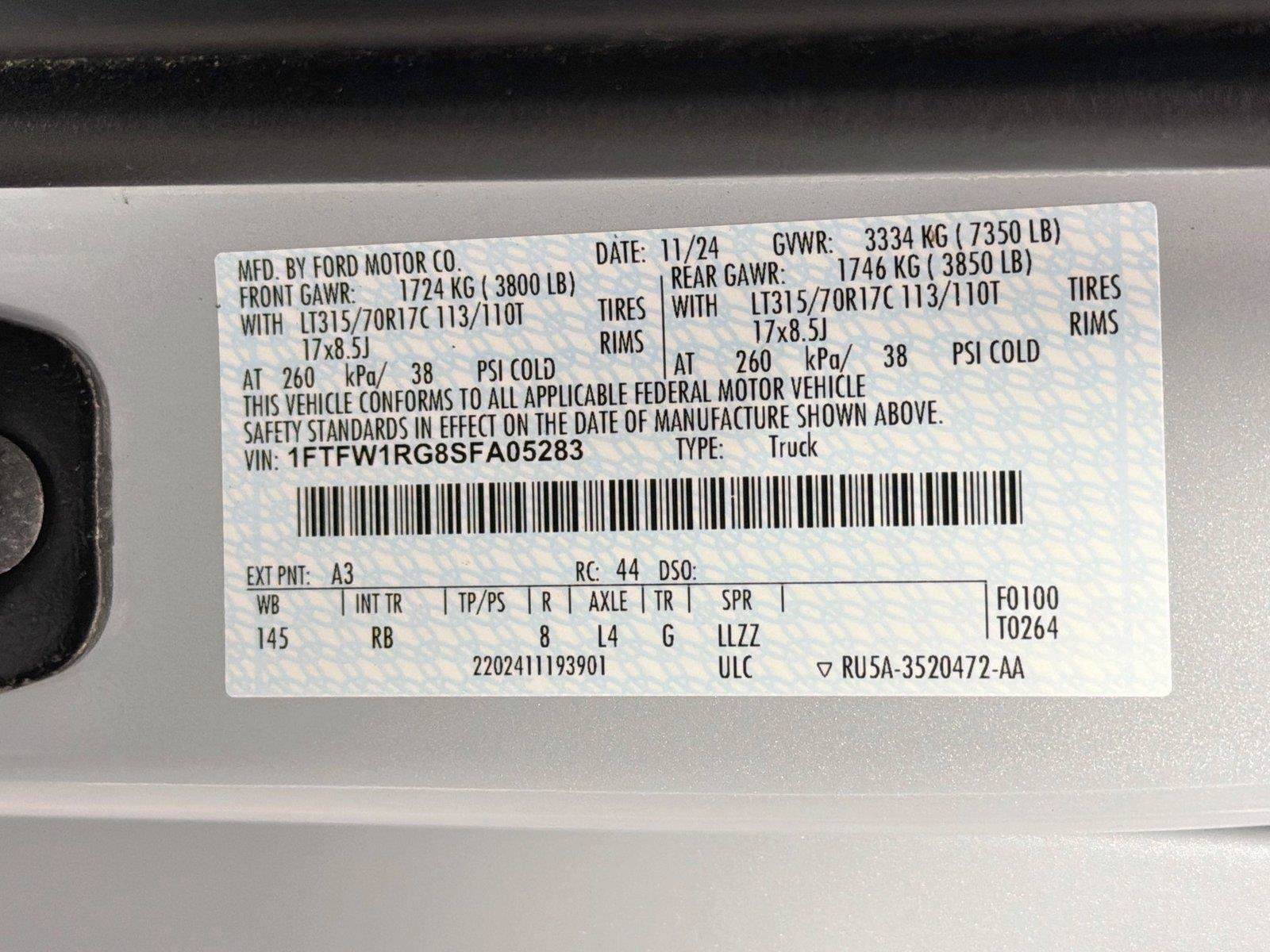 Used 2025 Ford F150 Raptor AWD/4WD image 42