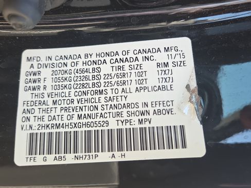 Used 2016 Honda CR-V EX image 21