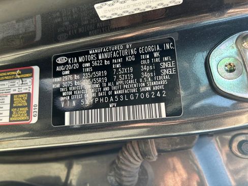 Used 2020 Kia Sorento EX AWD/4WD image 56