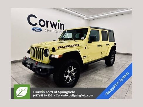 Used 2022 Jeep Wrangler Unlimited Rubicon w/ Cold Weather Group image 1