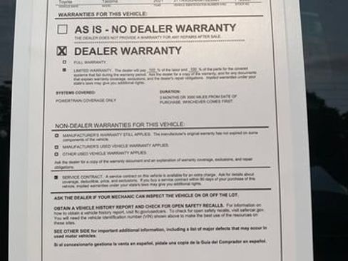 Used 2021 Toyota Tacoma SR RWD image 28