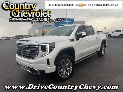 Used 2025 GMC Sierra 1500 Denali w/ Denali Reserve Package AWD/4WD image 1