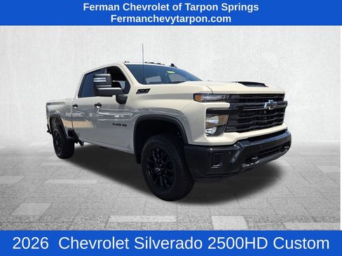 New 2026 Chevrolet Silverado 2500 Custom w/ Custom Value Package AWD/4WD image 1