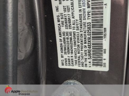 Used 2009 Honda CR-V LX image 43