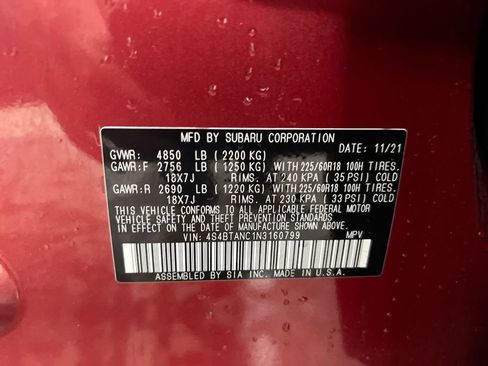 Used 2022 Subaru Outback Limited AWD/4WD image 29