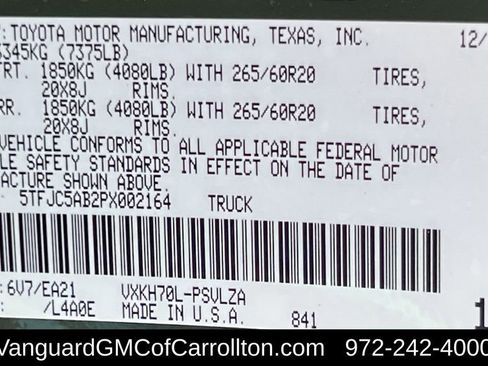 Used 2023 Toyota Tundra Limited image 31