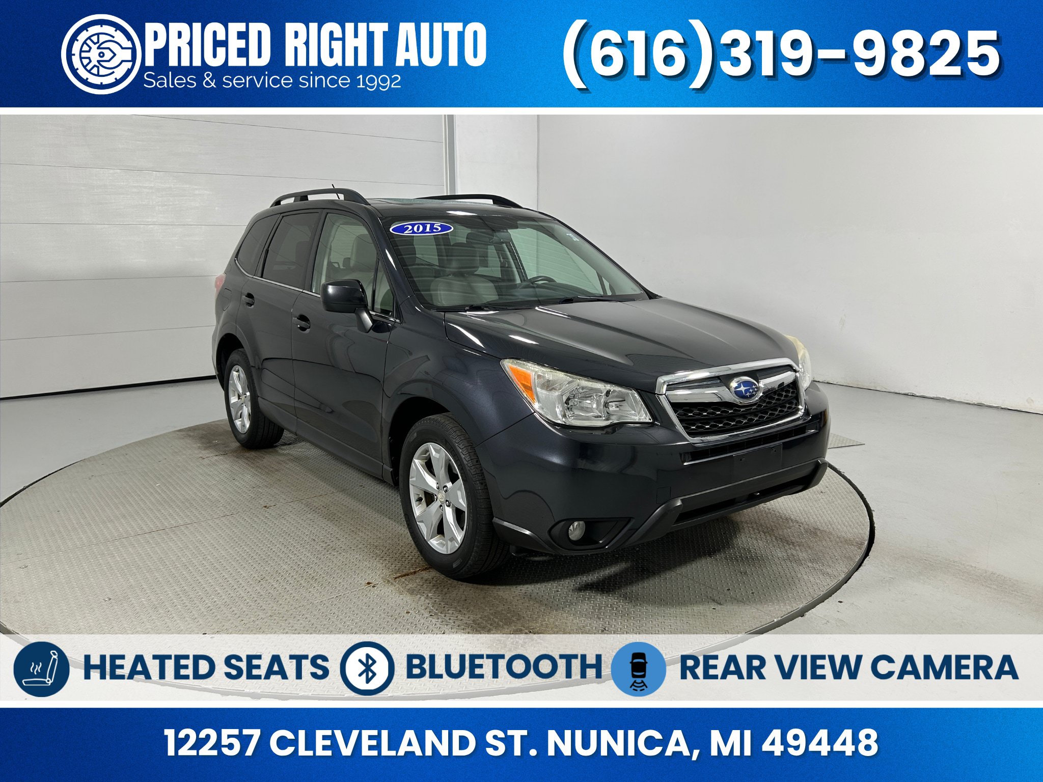 Used 2015 Subaru Forester 2.5i Limited AWD/4WD image 1